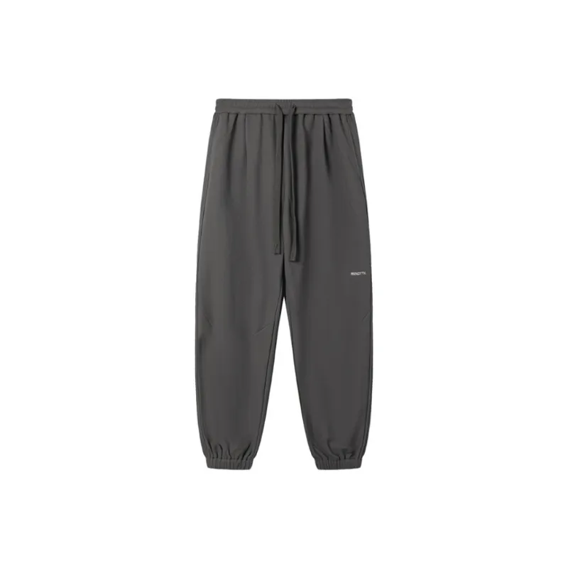 Trendy Embroidered Knit Sweatpants-0