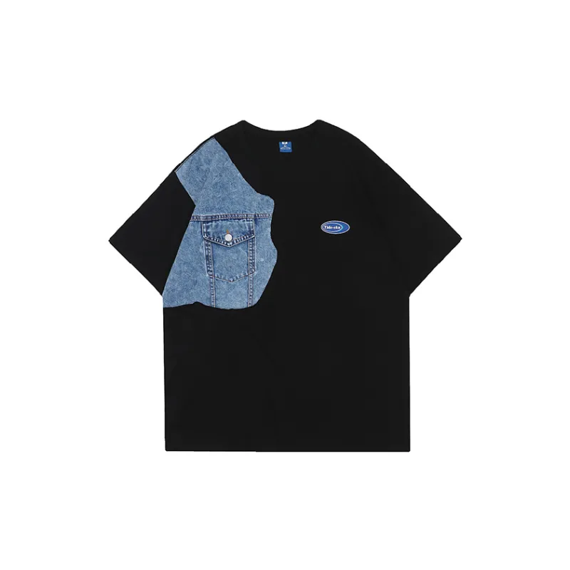 Casual Loose Cotton T Shirt-0