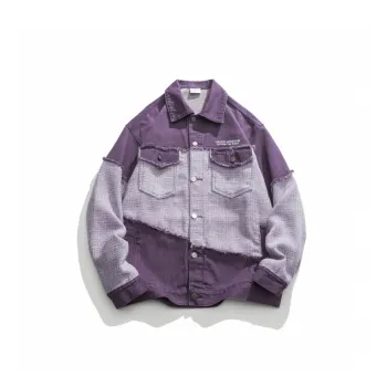 Versatile Loose Contrast Lapel Jacket