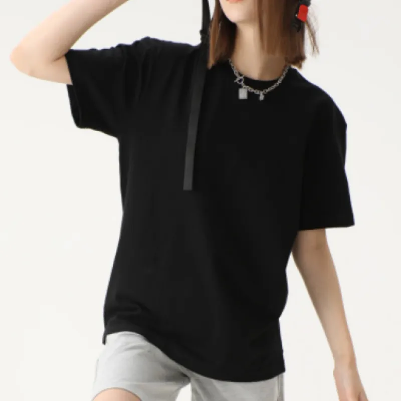 Basics Simple Cotton T Shirt-8