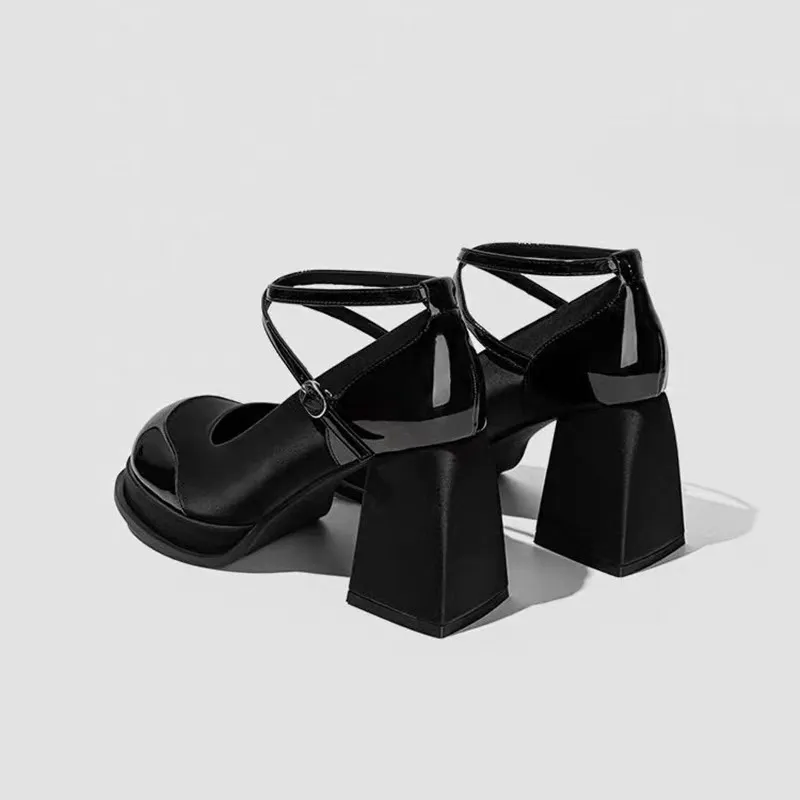 Basics Retro Mary Jane Shoes-2