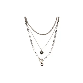 Personality Hip Hop Multi Layer Necklace