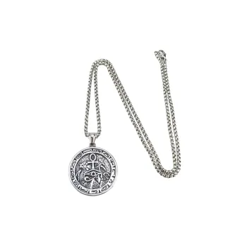 Mythical Ancient Egypt Pyramid Stainless Steel Necklace