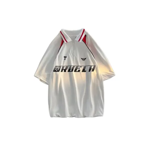 Trendy Short Sleeve Polo Shirt