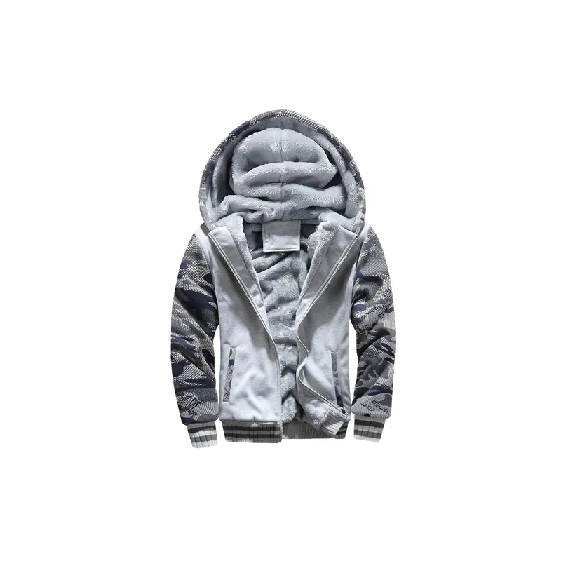 Loose Casual Cotton Blended Fabric Quilted Jacket-6