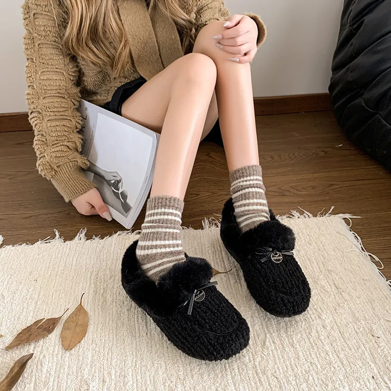 Fashionable Warming Cotton Shoes-2