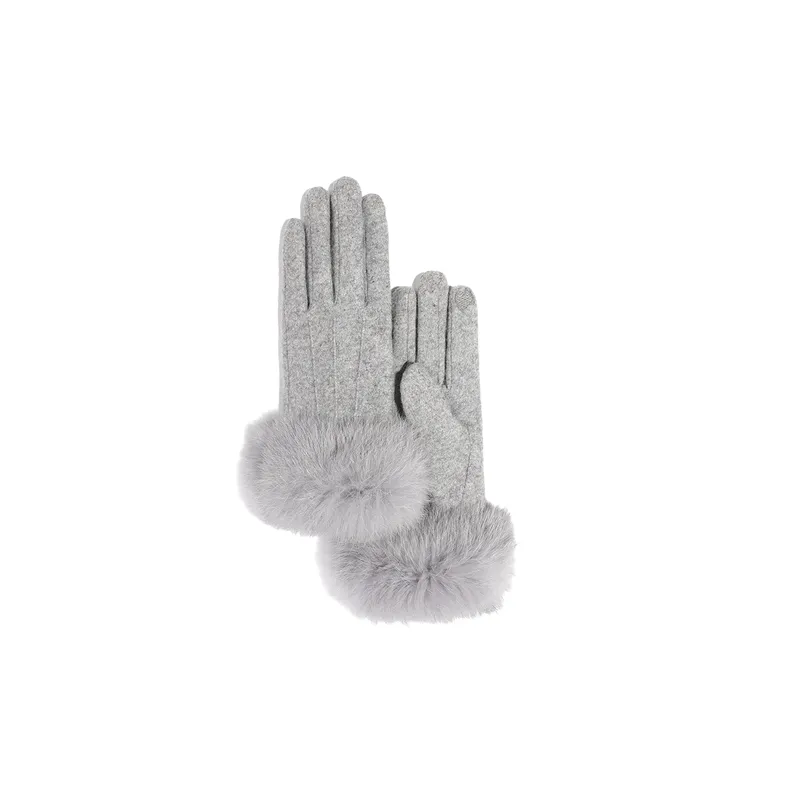 Casual Simple Knit Gloves-3