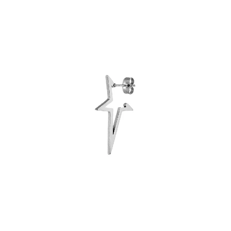 Retro Hip hop Ear Stud-0