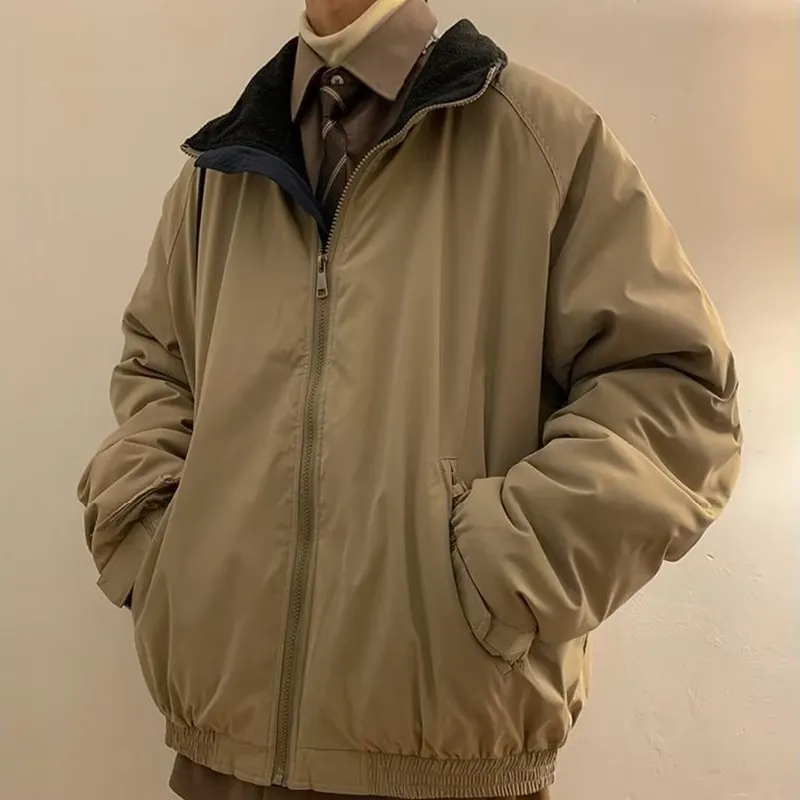 Retro Fashionable Quilted Jacket-5