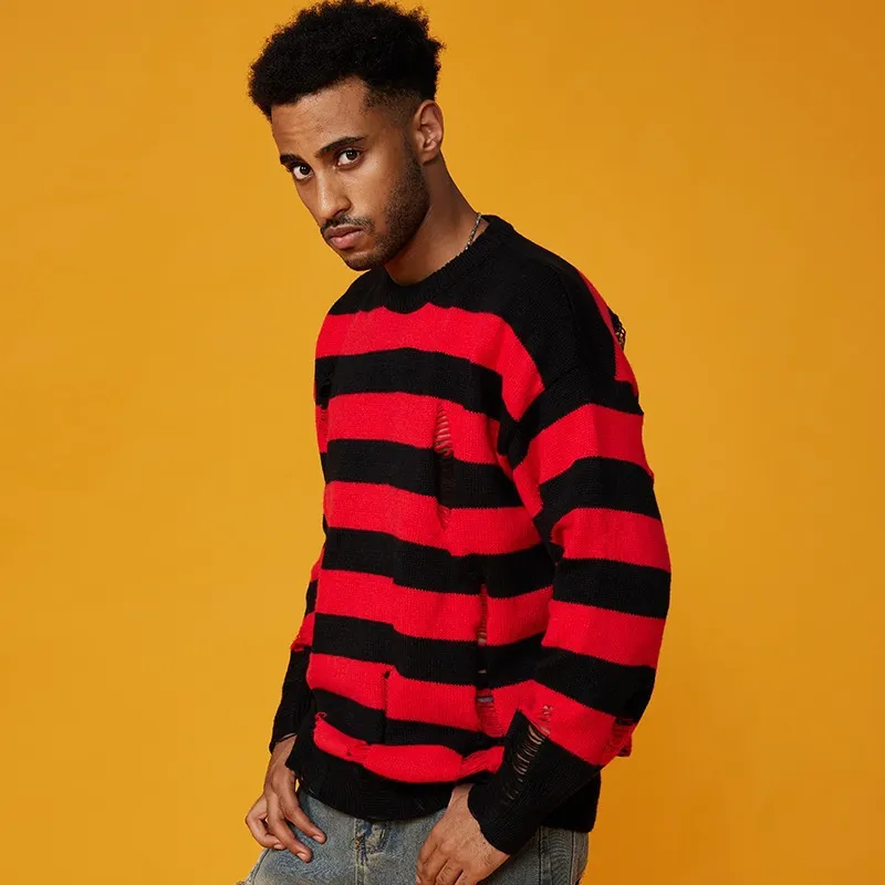 Fashionable Long Sleeve Sweater-1