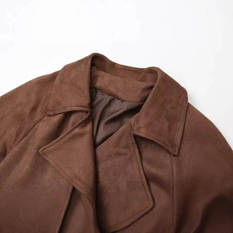 Fashion Simple Polyester Coat Women-2