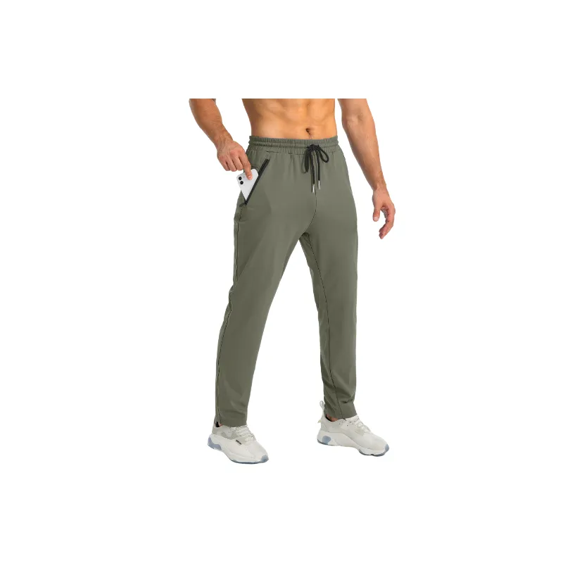 Sporty Loose Nylon Casual Pants Unisex-0