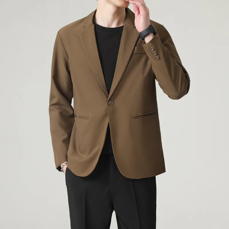 Basics Loose Business Suit-5