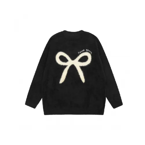 Retro Casual Graphic Cotton Blended Fabric Sweater