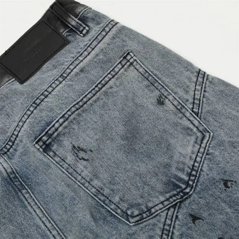 Trendy Tie Dye Jeans-3