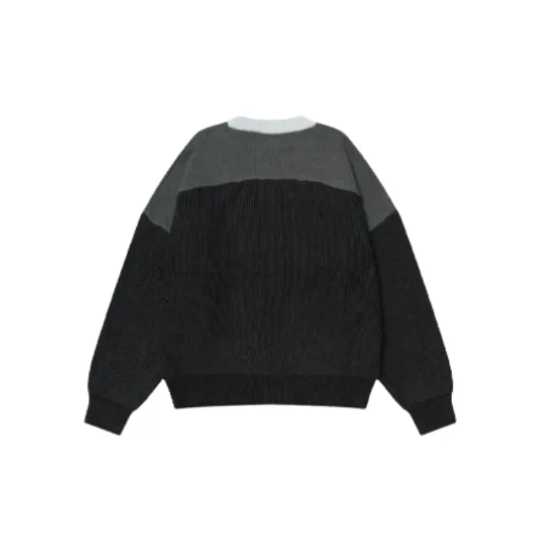 Loose Simple Sweatshirt-5
