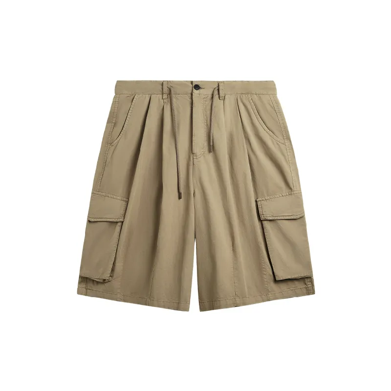 Simple Sporty Cotton Casual Shorts-6