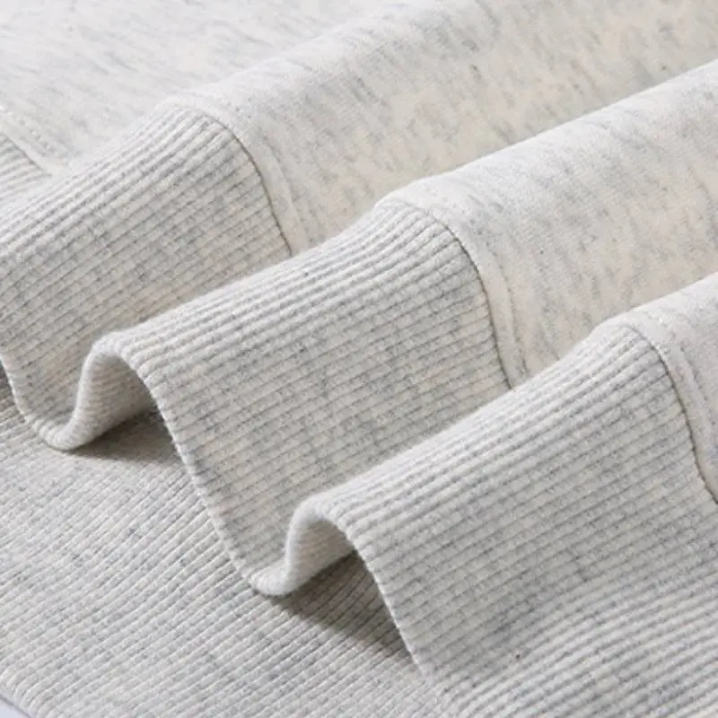 Contrast Color Loose Cotton Sweatshirt-5