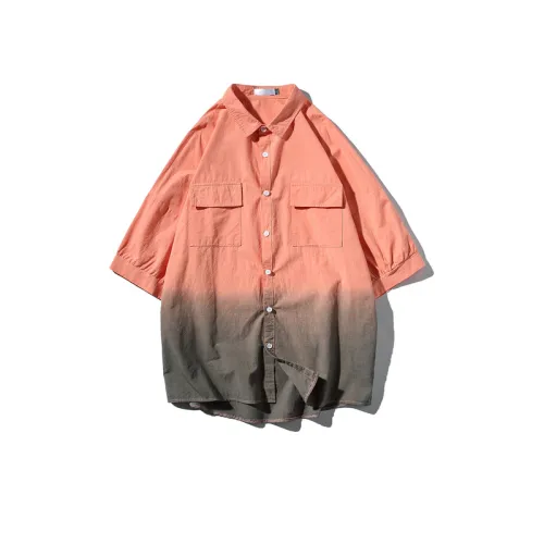 Loose Gradient Color Workwear Jacket