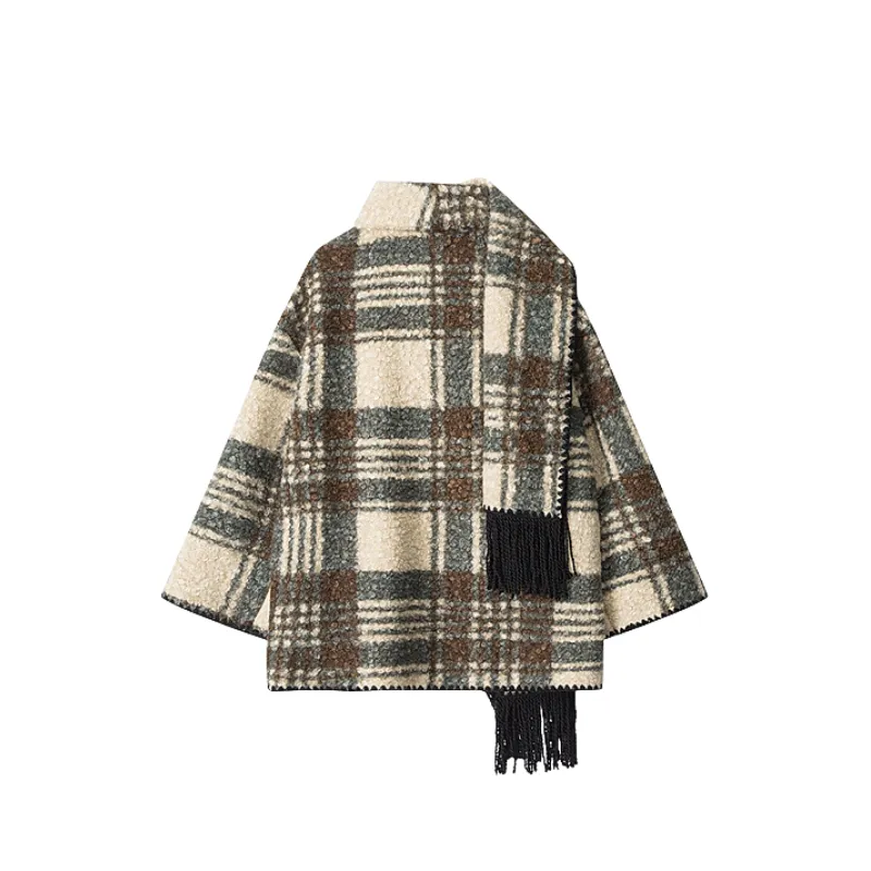 Retro Loose Quilted Jacket Women-1