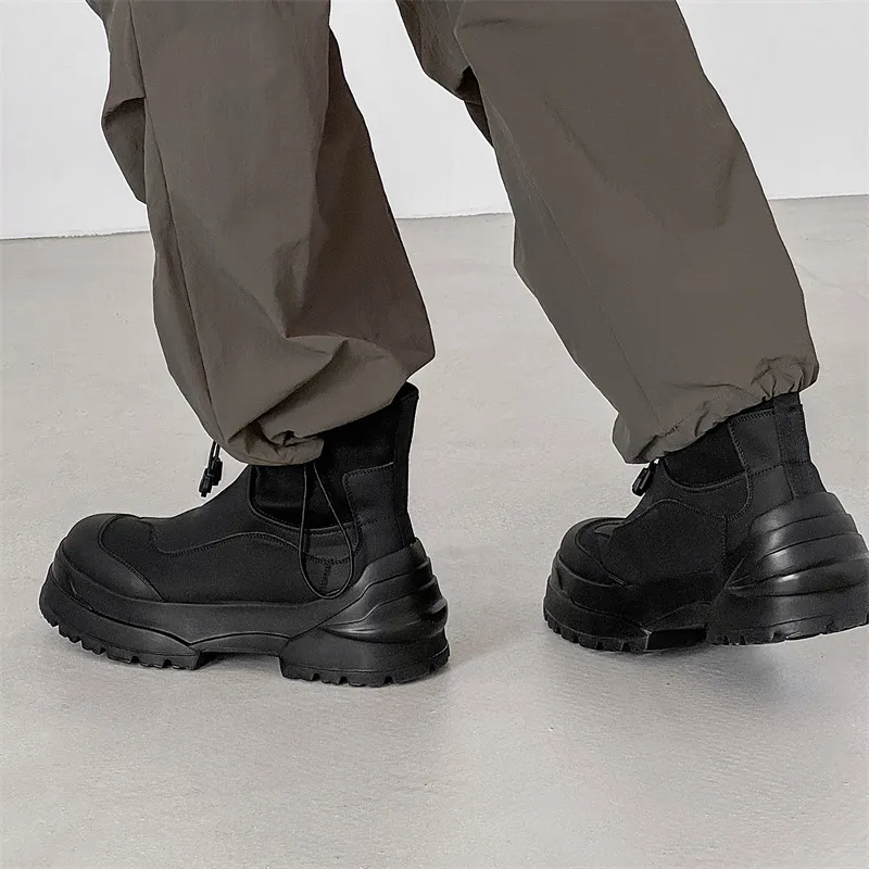 Retro Fashionable Ankle Boots-1