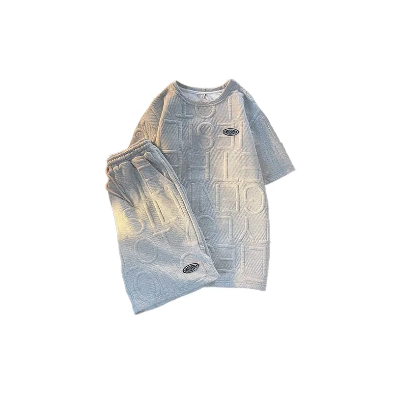 Retro Shorts and Casual T-Shirt Set Swag OOTD-1