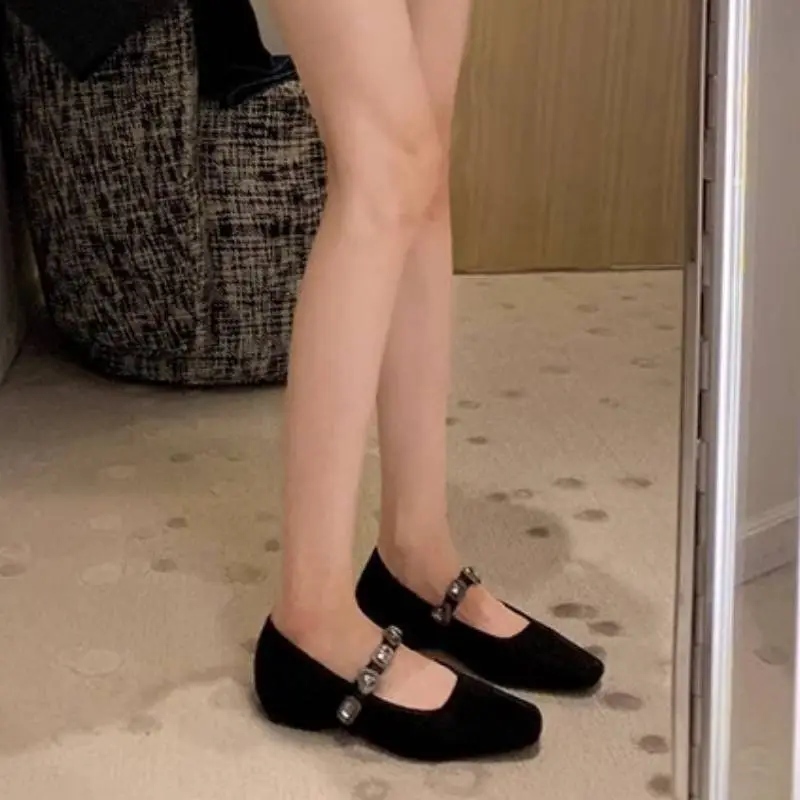 Casual Fashionable Mary Jane Shoes-1