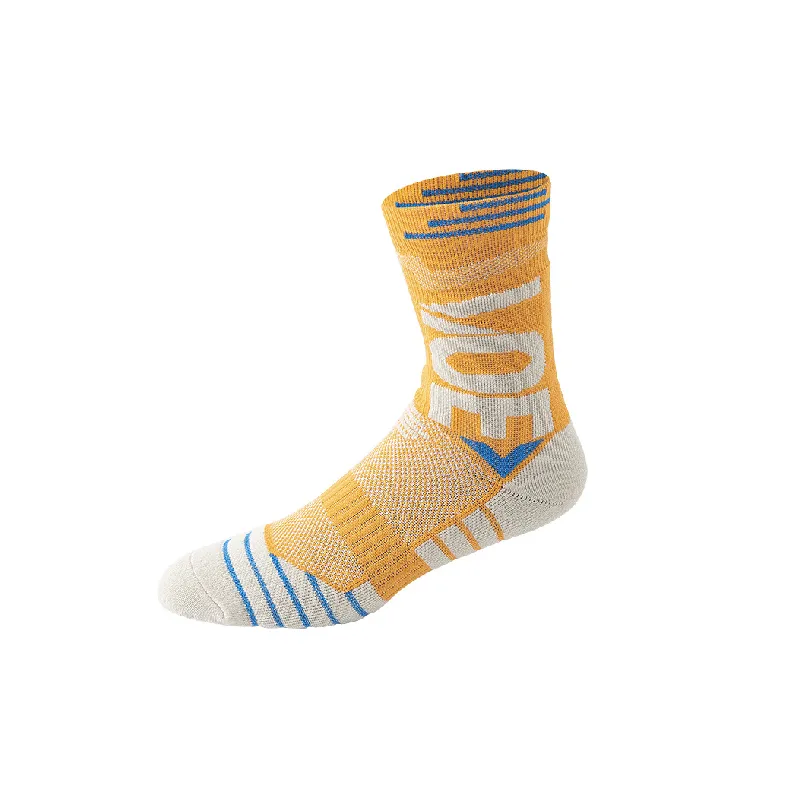 Sporty Letter Polyester Mid Calf Sock-2