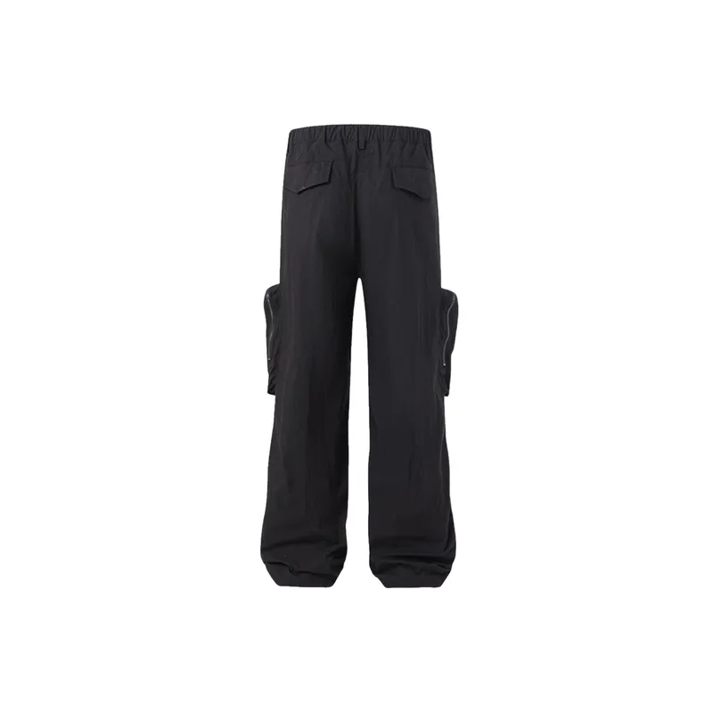 Retro Couple Solid Pants-5