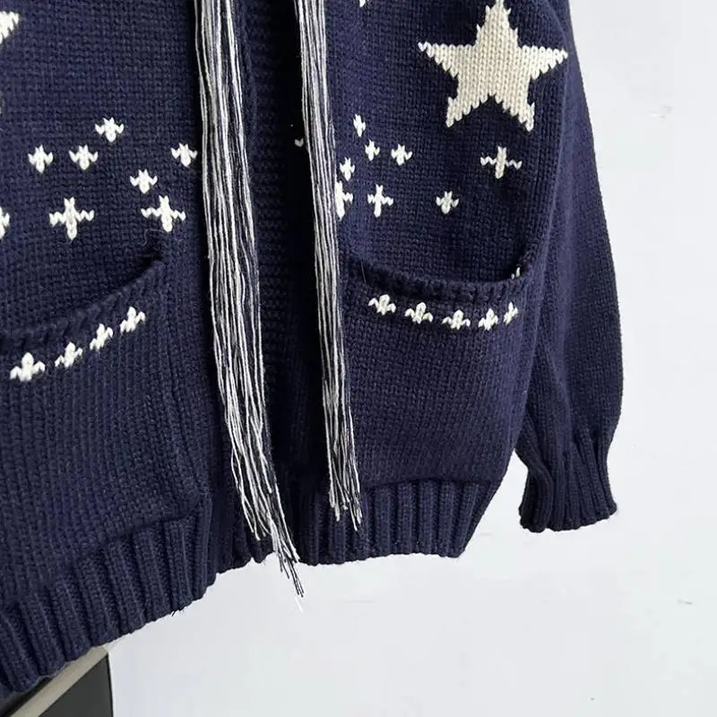 Retro Funky Acrylic Fibres Sweater-4