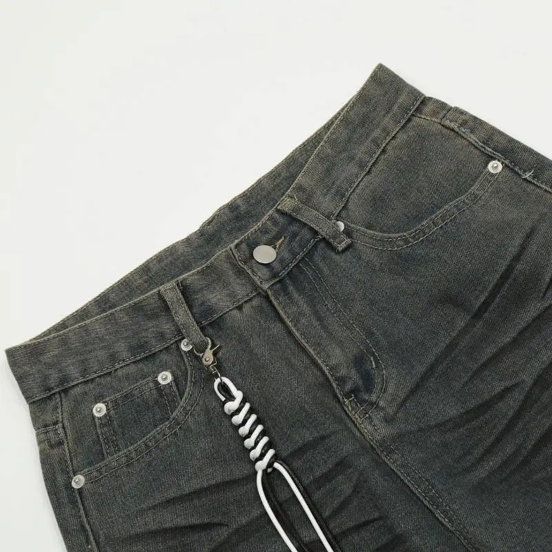 Casual Plain Jeans-2