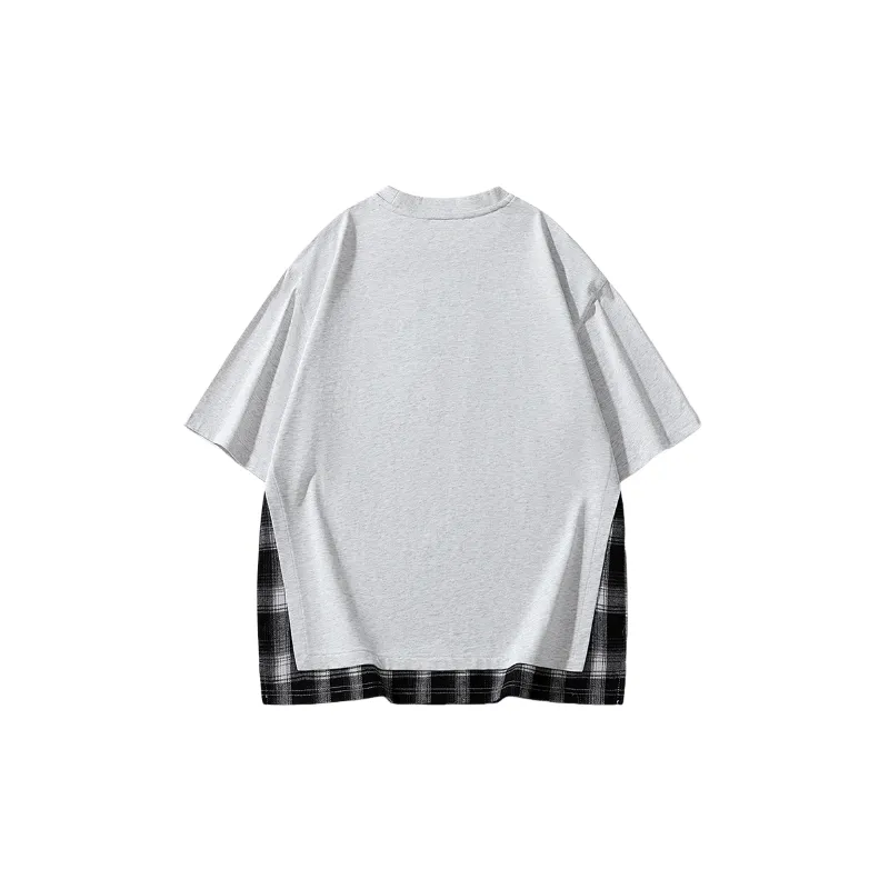 Casual Loose Polyester T Shirt-5
