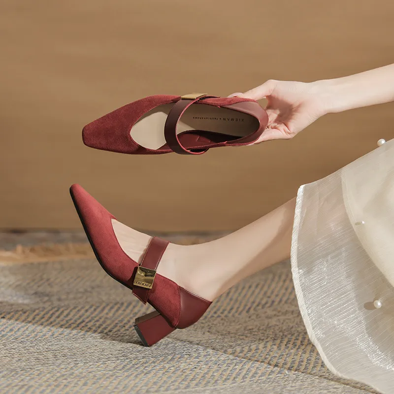 Basics Simple Mary Jane Shoes-9