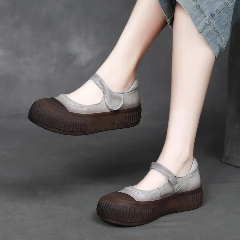 Fashionable Retro Mary Jane Shoes-6