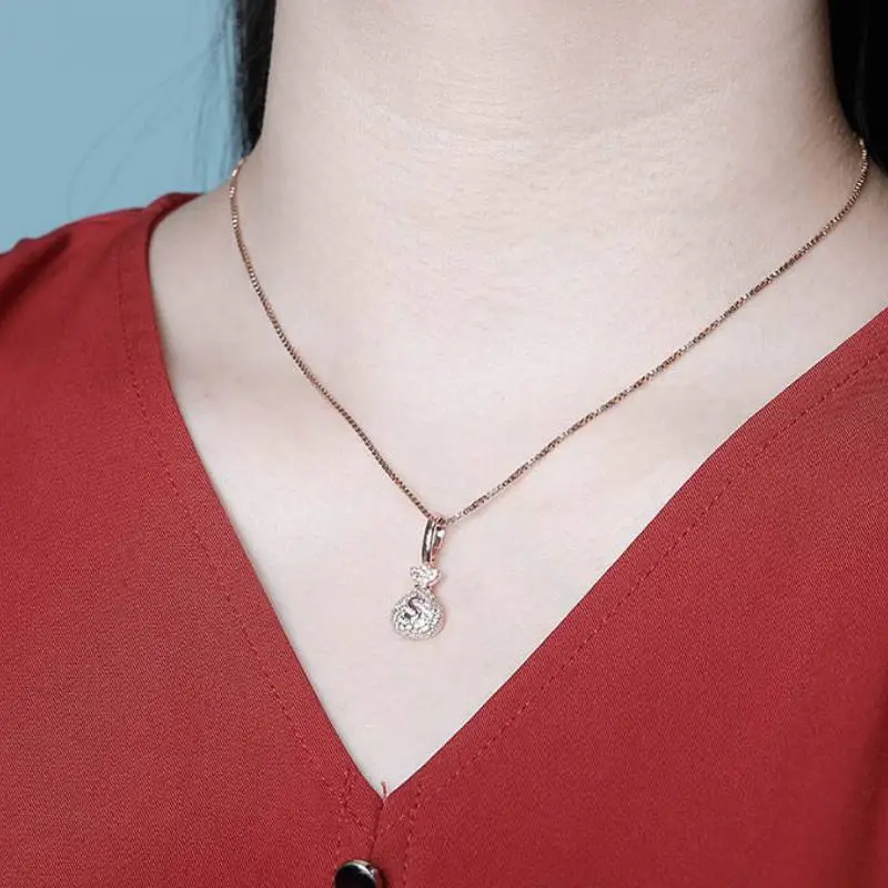 Simple Cute Necklace Women-3