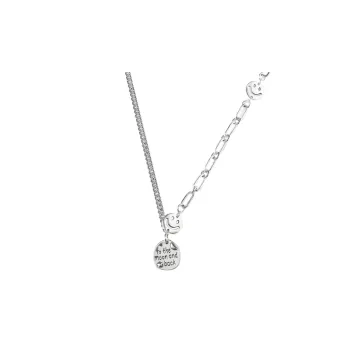 Retro Smiley Face Necklace