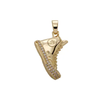 Hip Hop Pendant Sneakers Necklace