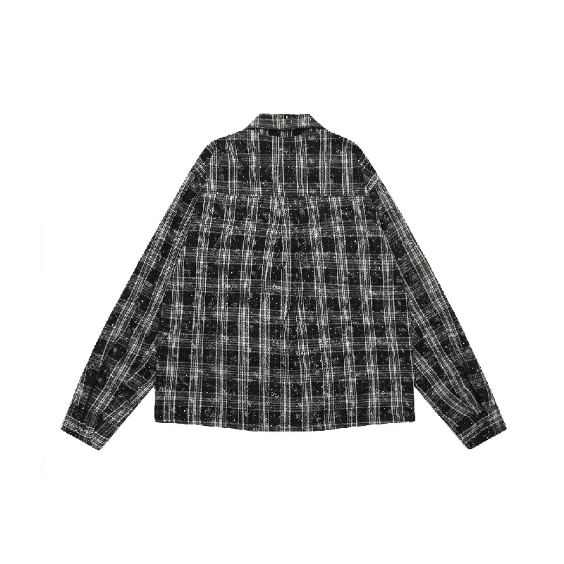 Casual Loose Cotton Blended Fabric Shirt-3