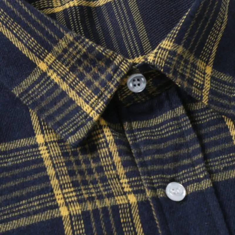Simple Basics Cotton Blended Fabric Shirt-5