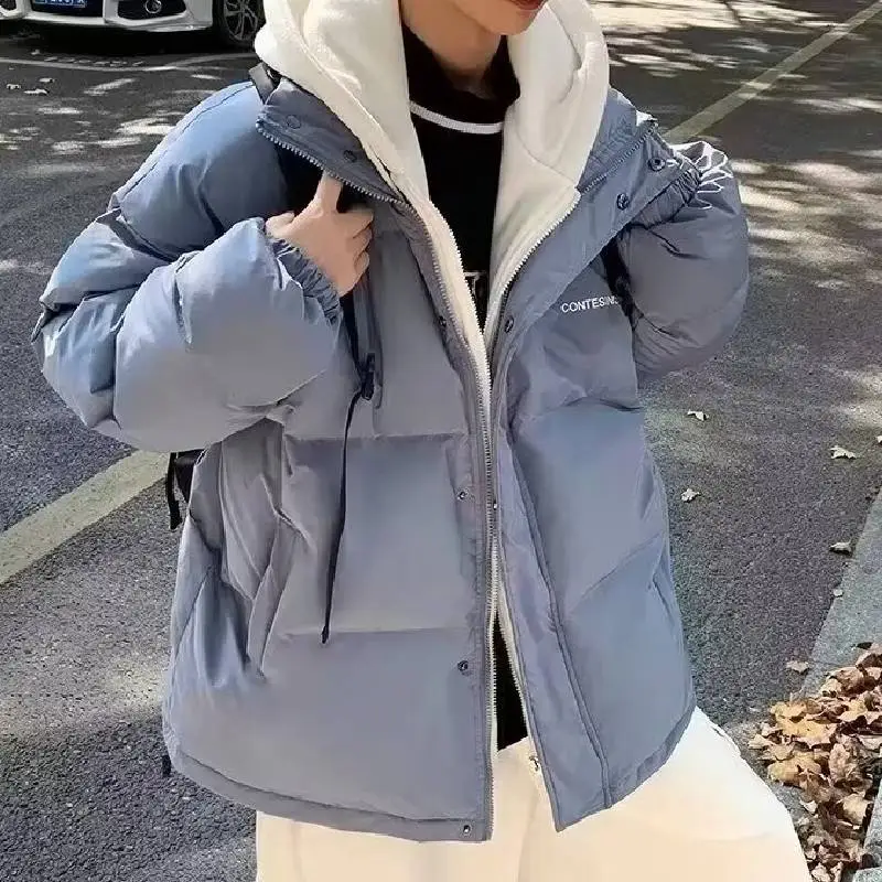 Simple Casual Quilted Jacket-1