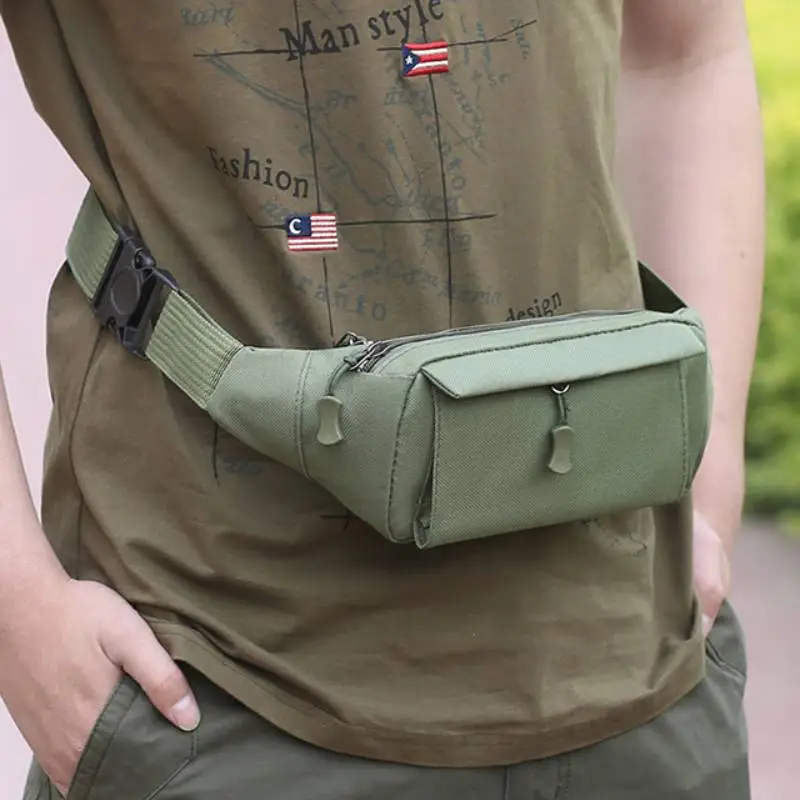 Sporty Zipper Fanny Pack-9