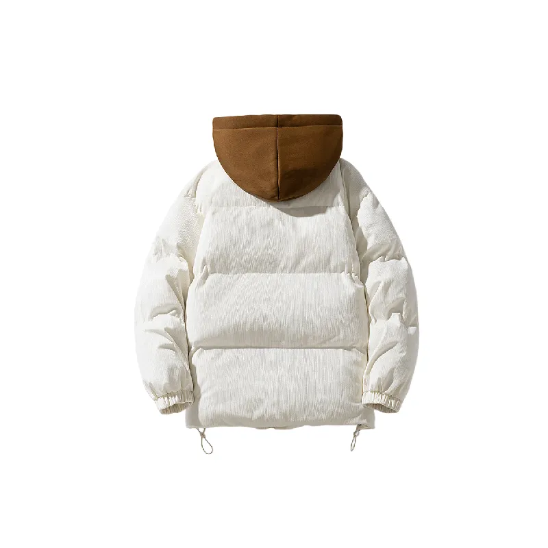 Casual Warm Polyester Quilted Jacket-7