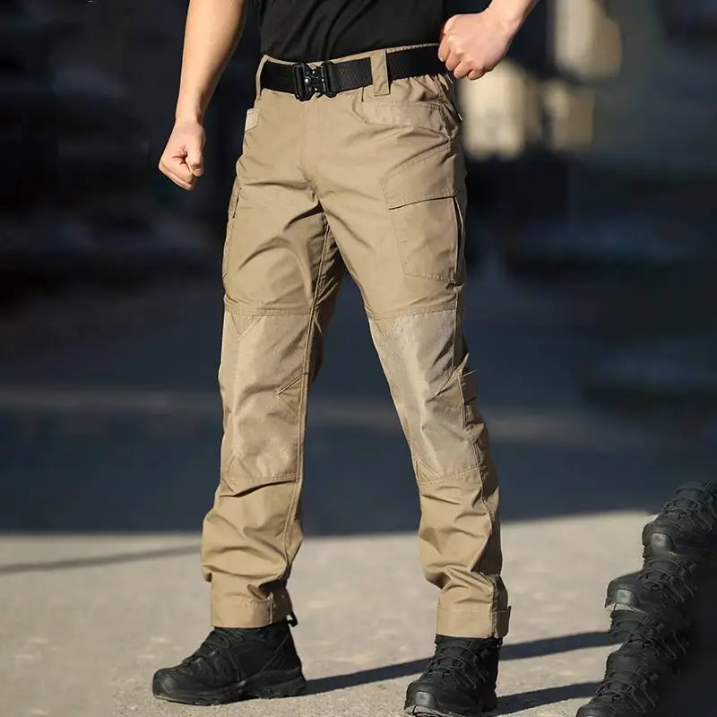 Sporty Waterproof Cargo Pants-1