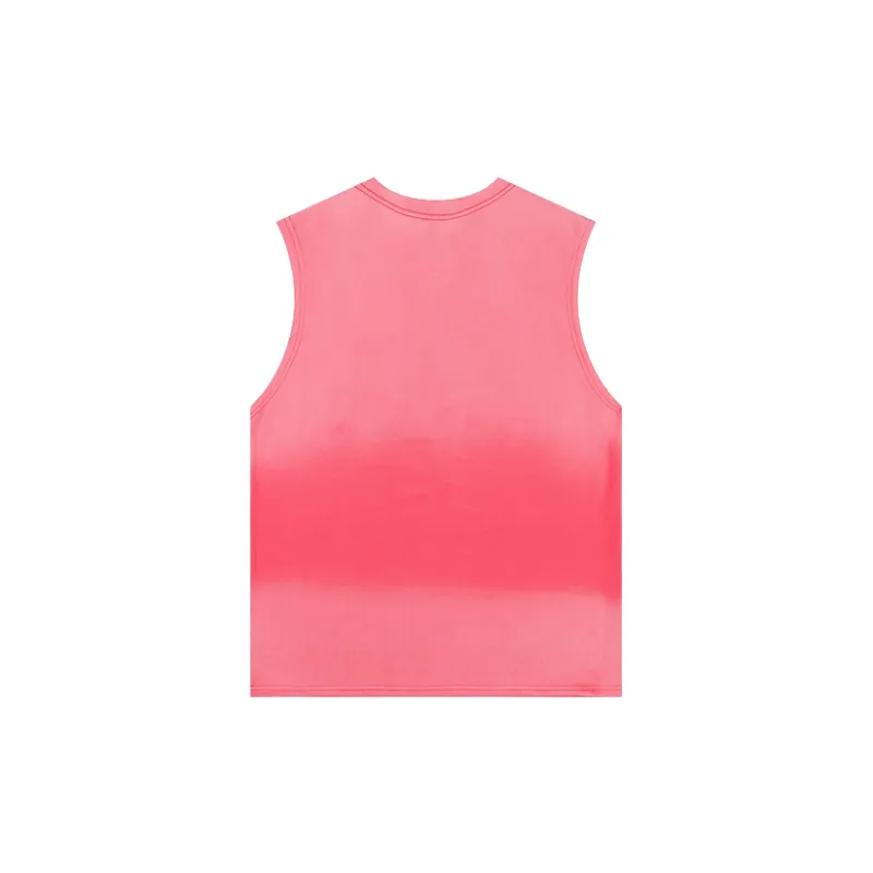 Fashionable Ombre 100% Cotton Vest-1
