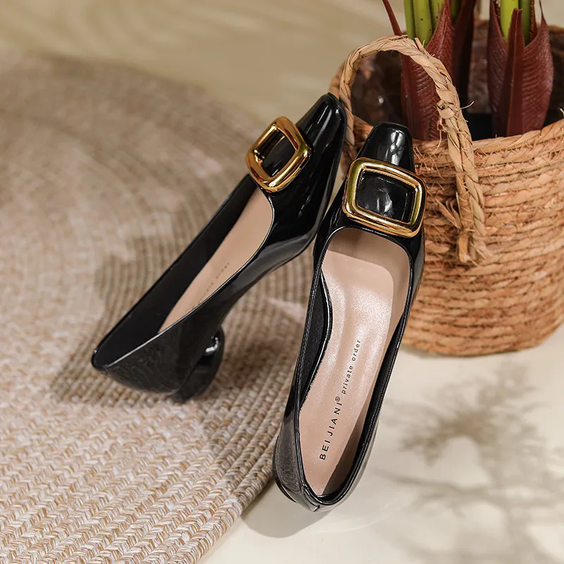 Fashionable Waterproof High Heels-10