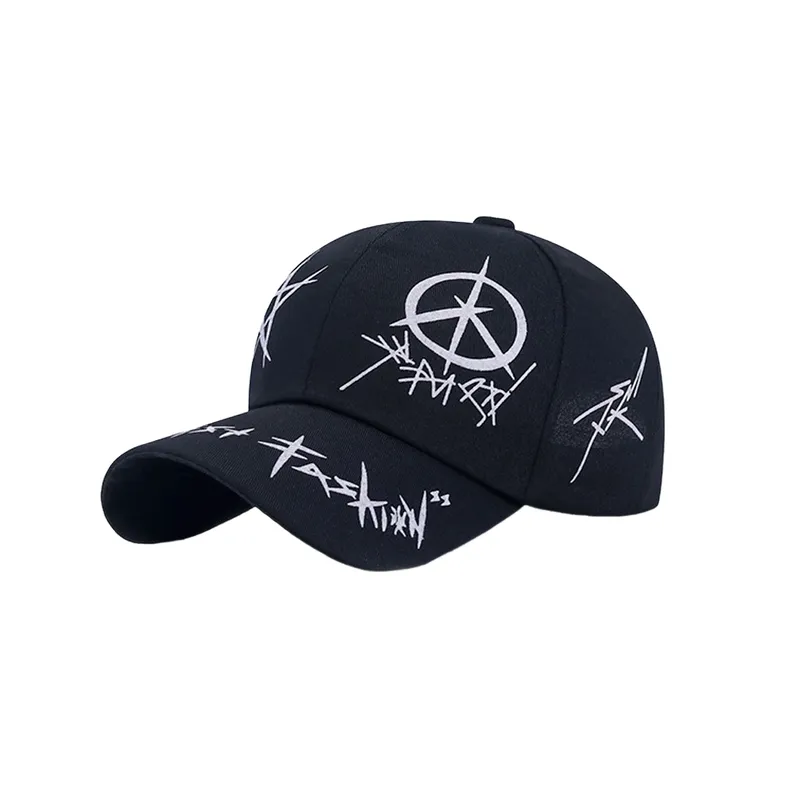 Fashionable Simple Peaked Cap-0