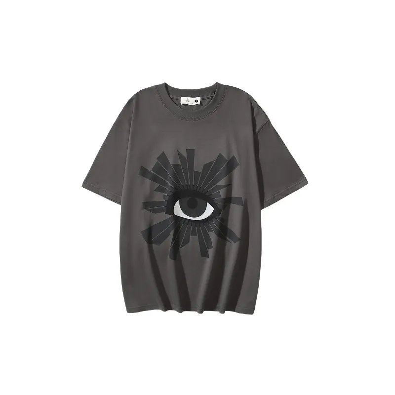 Casual Loose Cotton Blended Fabric T Shirt-2