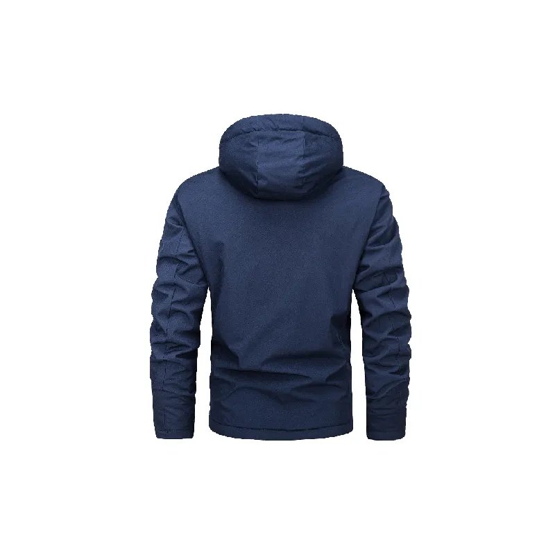 Fashionable Warm Blended Synthetic Fabrics Jacket-3