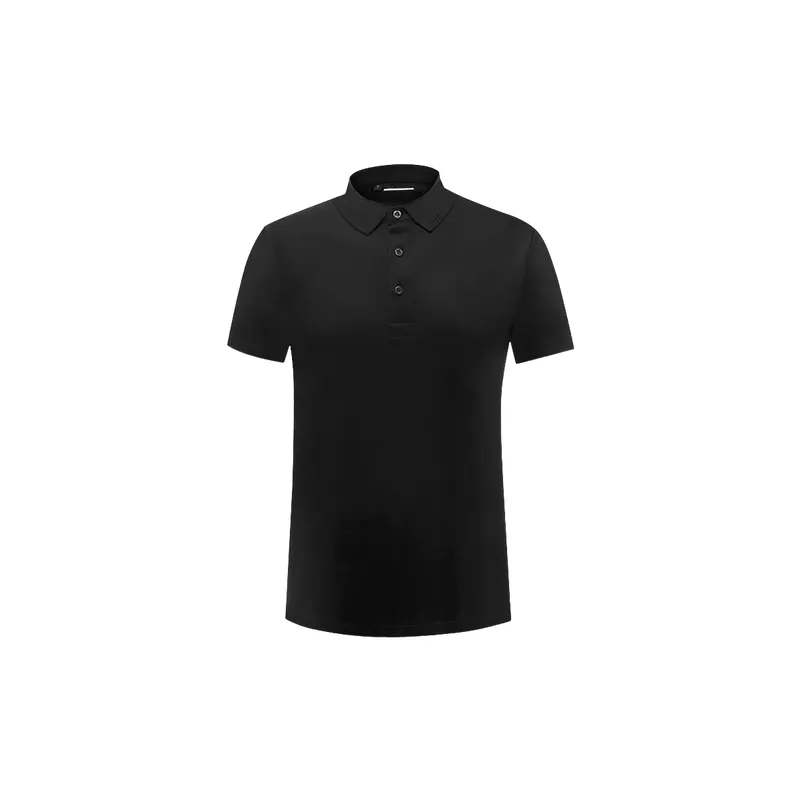 Casual Plain Blended Synthetic Fabrics Polo-2