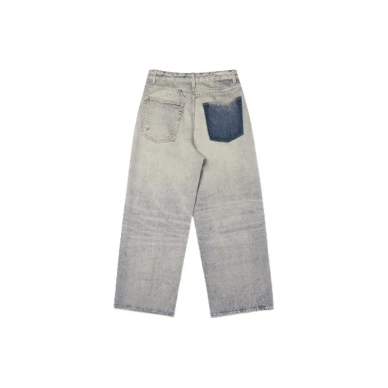 Fashionable Simple Jeans-1